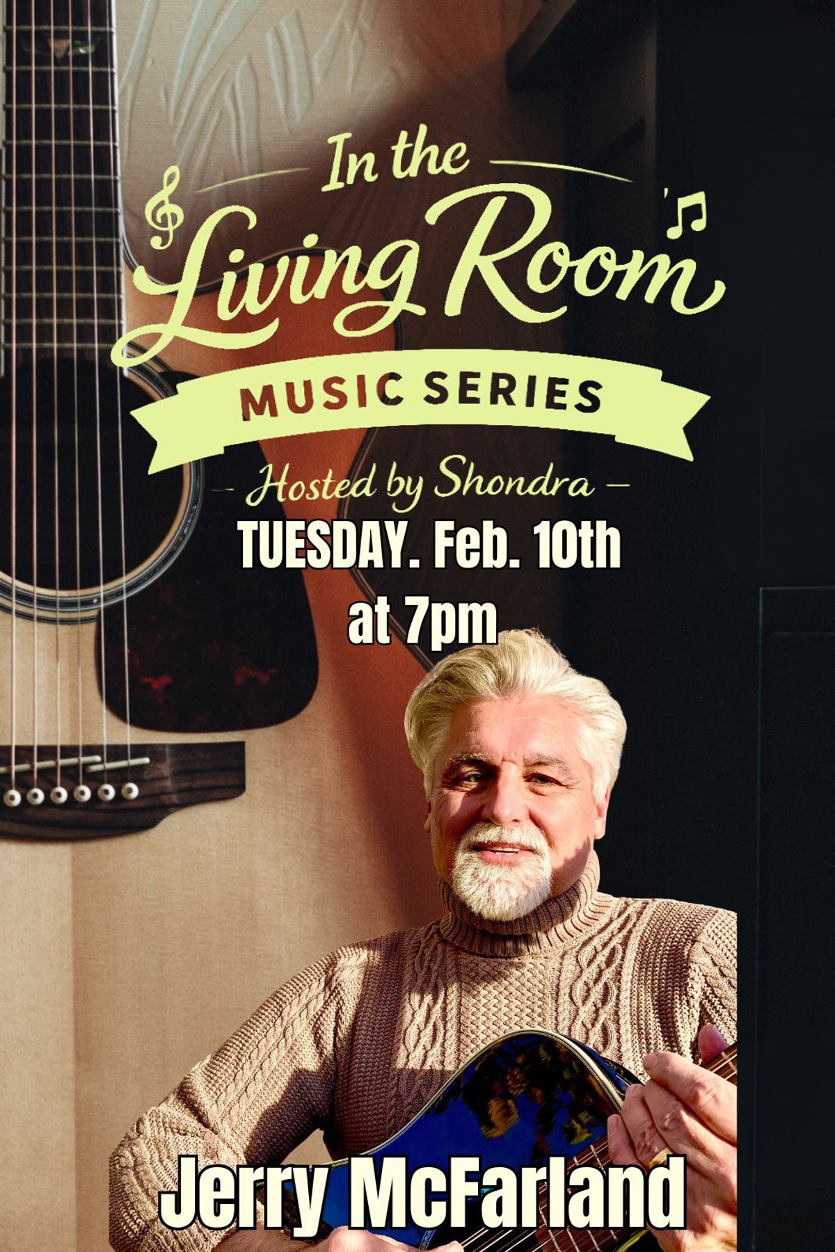 In the Living Room wJerry McFarland poster