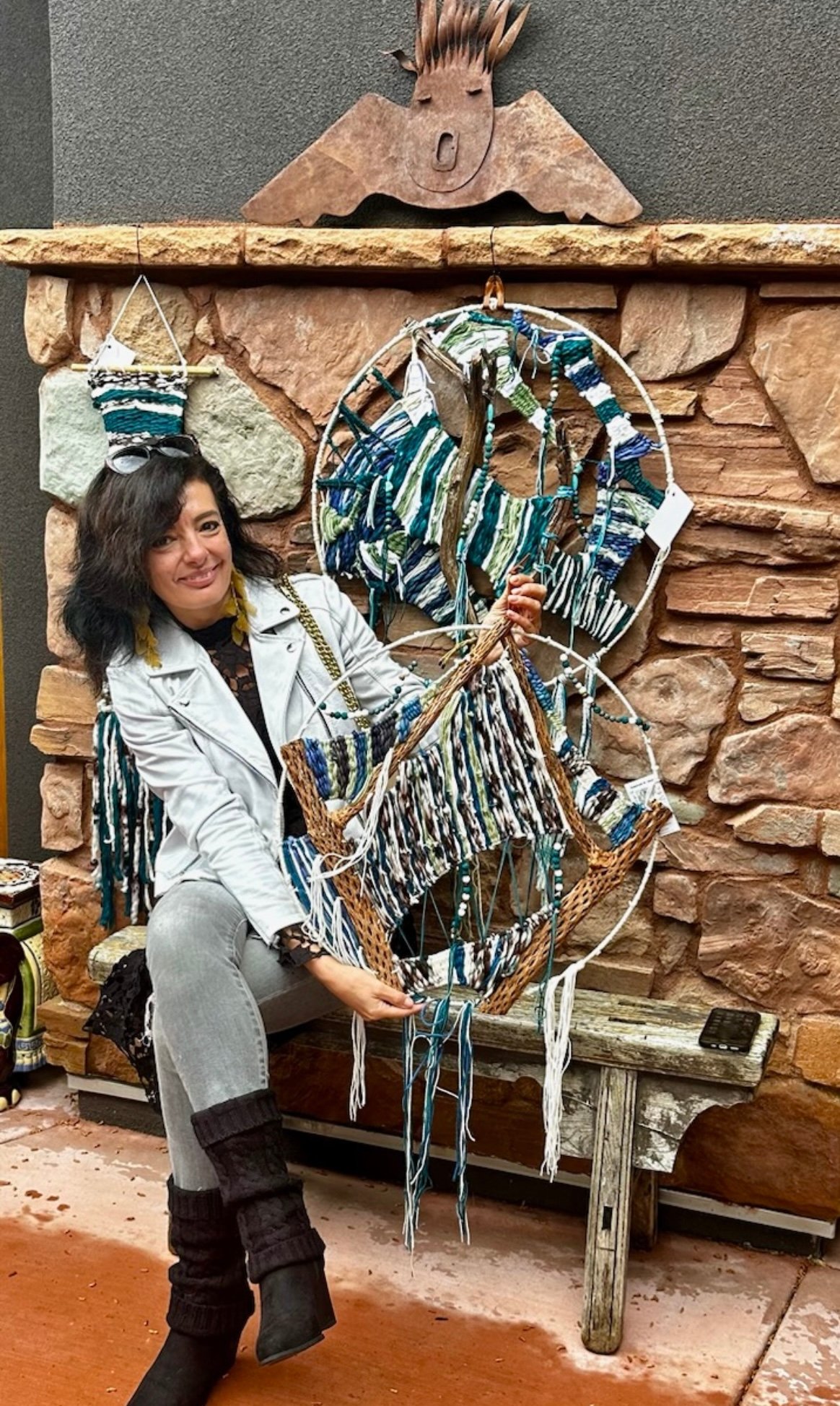 Visitor at Susannah Mele Studio 1