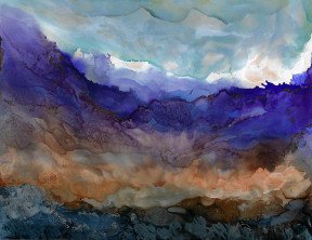 Purple Mountains Majesty by Carol Boor