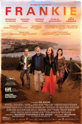 Unfolding over the course of a late summer’s day in the fabled resort town of Sintra, Portugal, “Frankie” follows three generations who have gathered for a vacation organized by the family matriarch (Isabelle Huppert).