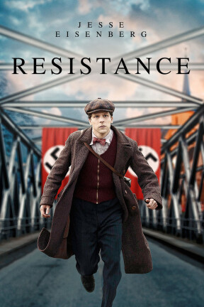 At the height of World War II, an aspiring Jewish actor — who would later become one of the world’s most famous performers — joins the French Resistance to save children orphaned by the Nazis. Jesse Eisenberg stars as Marcel Marceau in “Resistance”.