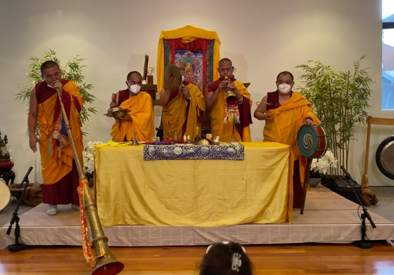 Buddist Monks Visit Sedona