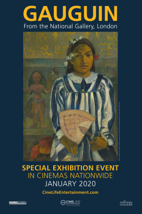 “Gauguin from the National Gallery, London” is a new 60-minute documentary about the life and work of Paul Gauguin narrated by actor Dominic West (The Wire, The Affair, Colette). The film will be followed by a 30-minute private view of the National Gallery exhibition The Credit Suisse Exhibition: Gauguin Portraits, while it is currently on display in London.