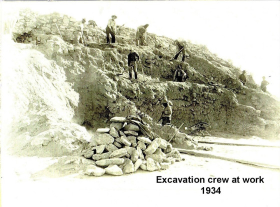 Excavation Crew at Tuzigoot National Monument, 1934