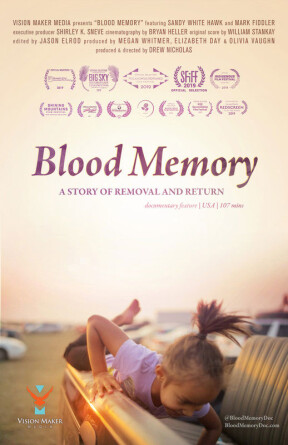 A survivor of America’s Indian Adoption Era, Sandy White Hawk, helps generations of displaced relatives find their way home through song and ceremony in “Blood Memory”.