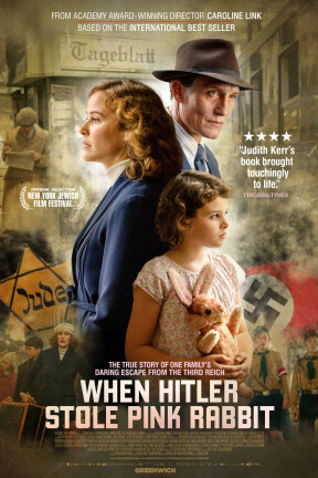 Academy Award-winner Caroline Link adapted Judith Kerr’s bestseller “When Hitler Stole Pink Rabbit” — a true story about parting, family cohesion, and optimism — for the screen. The film tells the story of one family’s daring escape from the Third Reich.