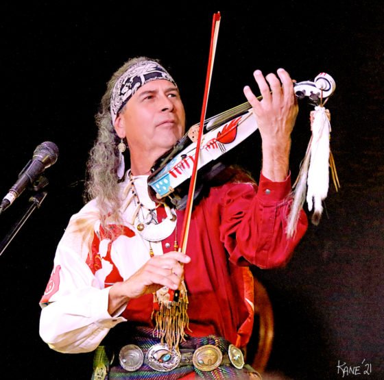 The Incomparable Celtic Indian Arvel Bird Performs in Old Town 20210921 ArvelBird 2021LR