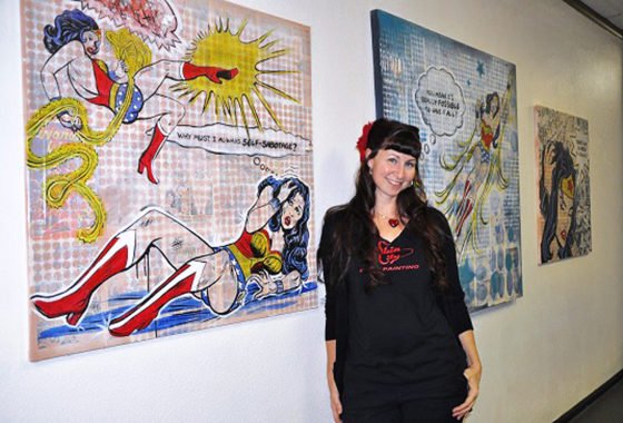 Sedona Arts Academy Presents Art Exhibit and Opening Reception Robin Slonina is a multidisciplinary artist whose work includes body painting, sculpture, painting, installation and performance art.
