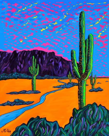 Mystical Desert Journey by Clark Sheppard