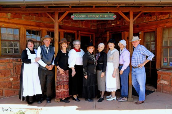 Volunteer thespians take on the personas of Sedona pioneers to share stories and introduce visitors to the Museum.