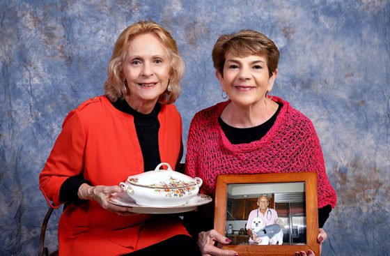 The ‘Gratitude Show’ returns to the Tlaquepaque Chapel (l-r) Joan Westnoreland and Sandi Schenholm