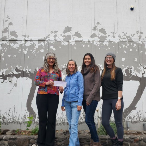 Photo Courtesy of Page Springs Cellars (from left to right, Tracey McConnell, Gayle Glomski, Lauren Maldonado, Bree Nation)