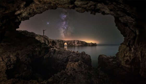 The Night Sky Watcher by Rafael Pons