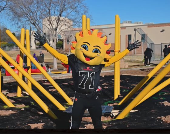 Camp Verde Elementary School Receives New Playground from Fiesta Bowl Charities, SRP and KABOOM! 20220308 FIESTAbowl