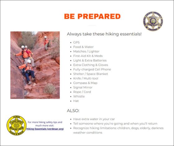 String of Lost Hikers Makes for Busy YCSO Search and Rescue 20220326 ycso