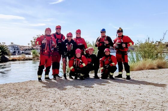 YCSO Backcountry Search and Rescue Team Annual Swiftwater Rescue Course Preparing for Monsoon 2022 20220330 ycsoa