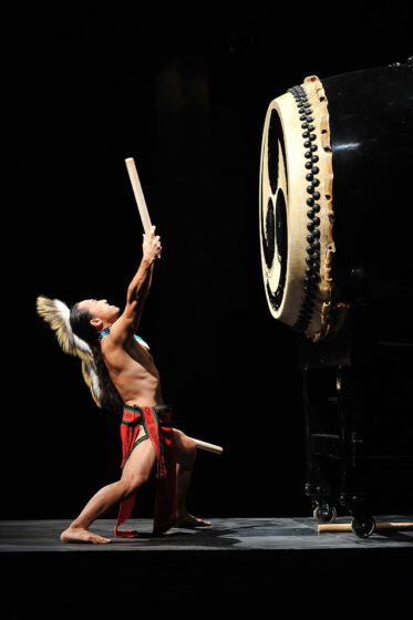 Ken Koshio & Kenzoo in Taiko Drumming Concert for World Peace at OTCA 20220422 KenKoshio2