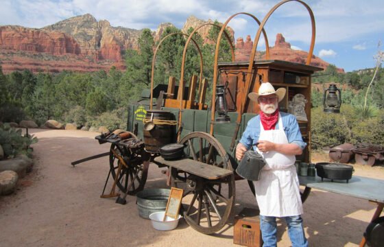 Sedona Historical Society Celebrates 40 Years with Open House Dutch oven biscuits are a rare taste experience