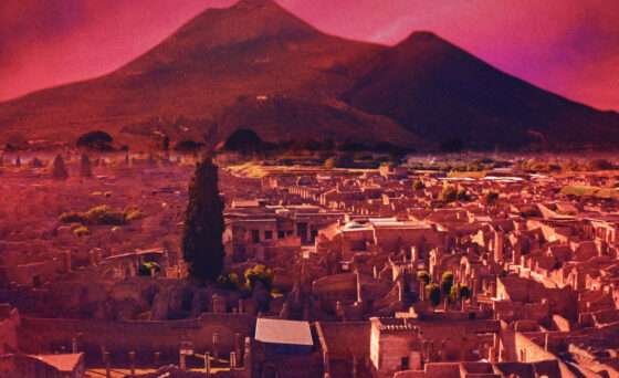 “Pompeii: Sin City” explores Pompeii, a city cloaked in mystery which has been depicted through images and words by the great artists and writers who experienced and imagined it over the course of history: from Pliny the Younger to Picasso, from Emily Dickinson to Jean Cocteau.