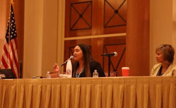 Leadership is Earned by Investing in Your Community TBNCC Director Shandiin Herrera said she was able to affect change by investing her time and energy into rebuilding her community during the pandemic.