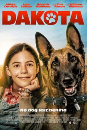 Dakota, an ex-service dog, joins single mom Kate (Abbie Cornish) and her daughter Alex (Lola Sultan) to live on their small-town family farm. Dakota quickly adjusts to her new home and becomes somewhat of a local hero, soon becoming inseparable from Alex. But when the farm’s existence is threatened by the town’s rogue sheriff (Patrick Muldoon), Dakota must help the family band together and save the land.