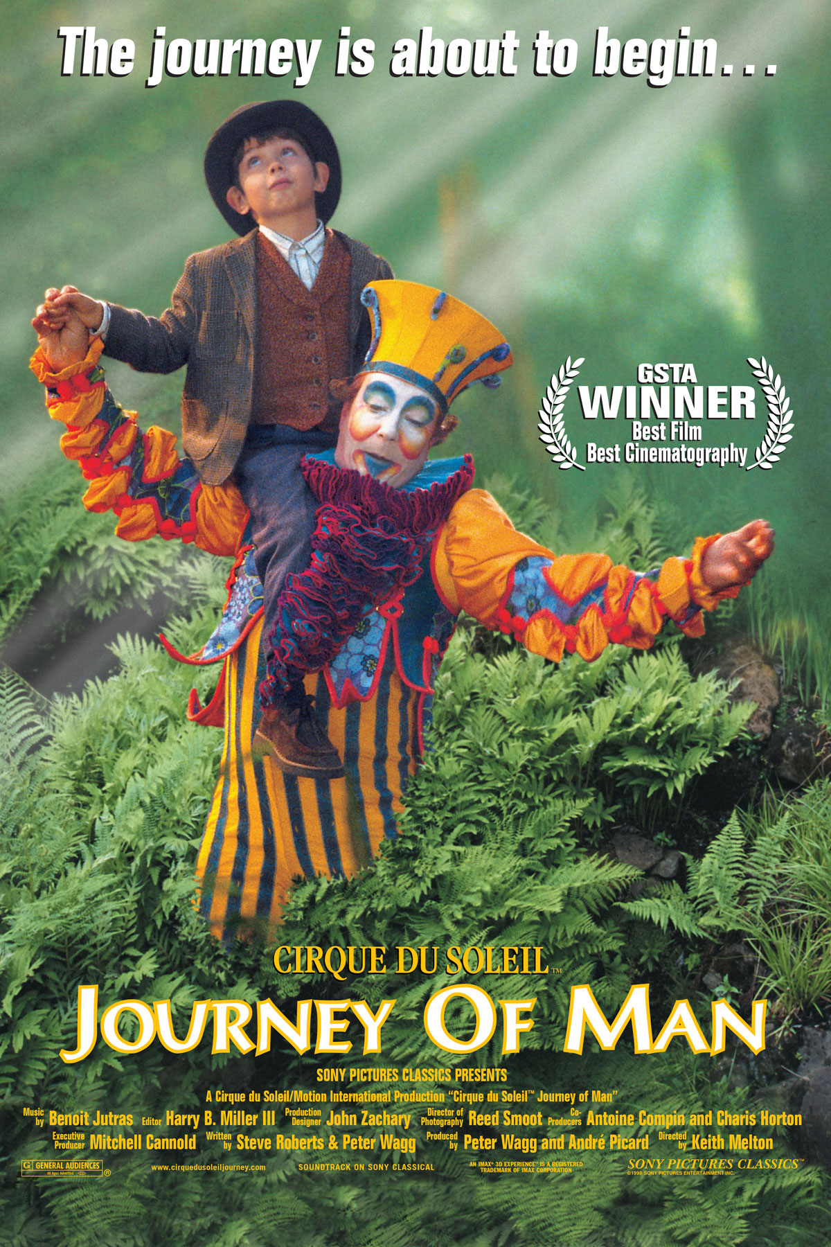 Film Fest premieres 'Cirque du Soleil Journey of Man' Sept. 9-14