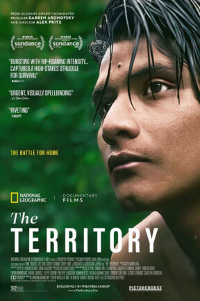 “The Territory” provides an immersive on-the-ground look at the tireless fight of the Indigenous Uru-eu-wau-wau people against the encroaching deforestation brought by farmers and illegal settlers in the Brazilian Amazon
