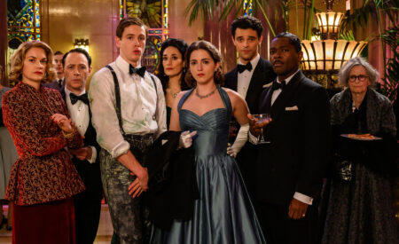 In the West End of 1950s London, plans for a movie version of a smash-hit play come to an abrupt halt after a pivotal member of the crew is murdered. “See How They Run” features an award-winning, stellar ensemble cast including Saoirse Ronan, Sam Rockwell, David Oyelowo, Adrien Brody and Ruth Wilson.