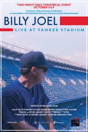 In celebration of 50 years of Billy Joel, “Live at Yankee Stadium” comes to the big screen for a special two-night fan event. His legendary 1990 concert at Yankee Stadium stands as one of the greatest concert films of all time.