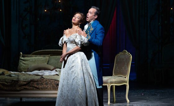 Soprano Nadine Sierra stars as the self-sacrificing courtesan Violetta — one of opera’s ultimate heroines — in Michael Mayer’s vibrant production of Verdi’s beloved tragedy “La Traviata”.