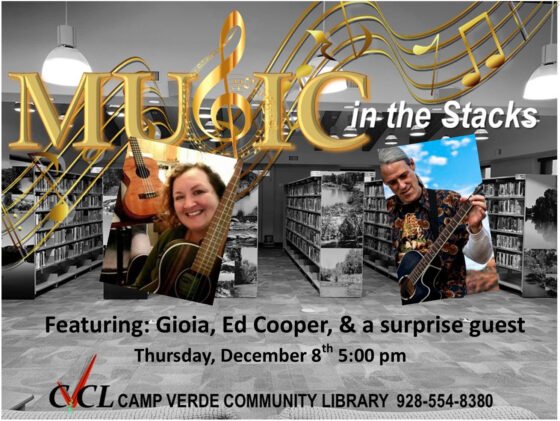 Music in the Stacks at Camp Verde Community Library 20221105 cvcl