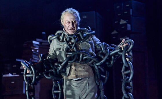 Festival presents ‘A Christmas Carol: A Ghost Story’ on screen: Dec. 1 & 4 Mark Gatiss stars as Jacob Marley in his own irresistibly theatrical retelling of Dickens’ classic winter ghost story, “A Christmas Carol”, alongside Nicholas Farrell as Scrooge. Prepare to be frightened and delighted in equal measure as you enter the supernatural Victorian world of “A Christmas Carol: A Ghost Story” on the big screen.