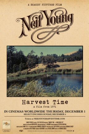 Created in 1971, the docu-film “Neil Young: Harvest Time” takes us on an intimate journey inside the Harvest album, with never-before-seen performance and rehearsal footage.