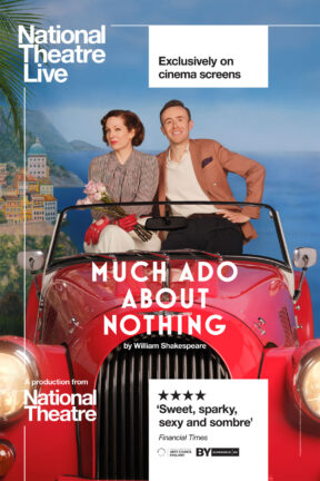 Katherine Parkinson and John Heffernan lead the cast in “Much Ado About Nothing” — Shakespeare’s romantic comedy of sun, sea and mistaken identity.