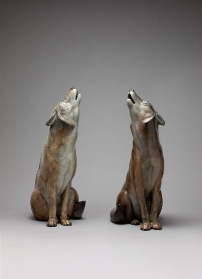 Make a Love Connection at Rowe Fine Art Gallery Heart & Soul bronze sculptures by Joshua Tobey