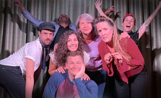 The Unauthorized Happiness Team are members Chuck Tyler, Alissa Tyler, Bekah Hinds, Carlo Habash, Angie Arndt, Allyraa Creevay and Jonathan Bonner.