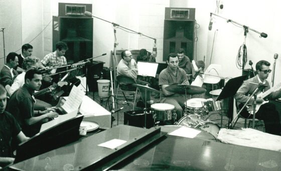 “The Wrecking Crew” is a documentary film produced and directed by Denny Tedesco, son of legendary late Wrecking Crew guitarist Tommy Tedesco. The film tells the story of the unsung musicians that provided the backbeat, the bottom and the swinging melody that drove many of the number one hits of the 1960’s.