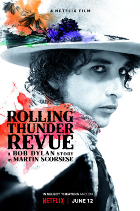 “Rolling Thunder Revue: a Bob Dylan Story” captures the spirit of America in 1975 and the joyous music that Dylan performed during that year. Part documentary, part concert film, part fever dream, Rolling Thunder is a one of a kind experience, from master filmmaker Martin Scorsese.