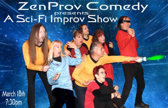 Zenprov Comedy presents “Sci-Fi Improv Show” on March 18 at Fisher theatre 20230306 MFTGroup