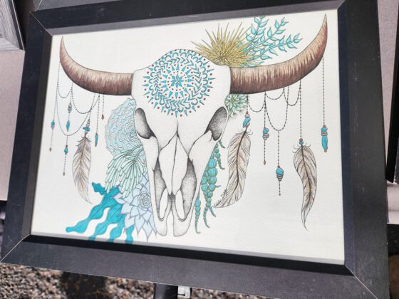 The Melting Point and Stagecoach Sponsors Red Rose Art Show 20230330 EddieandDani2023