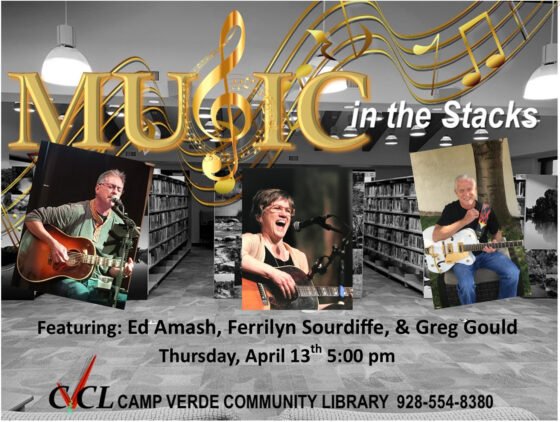 Music in the Stacks at Camp Verde Community Library 20230405 MusicStackApril132023