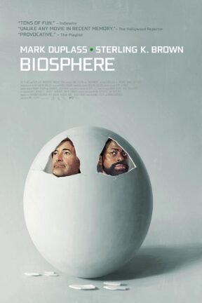 Billy (Mark Duplass) and Ray (Sterling K. Brown) are lifelong best friends, brothers from another mother — and the last two men on earth. Their survival is largely due to Ray, a brilliant scientist who designed a domed structure with all the systems necessary to sustain life on a planet that could no longer support it.