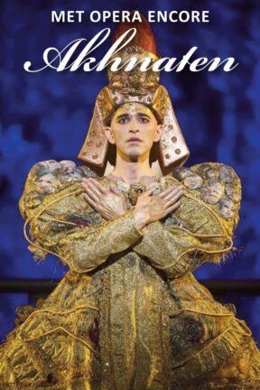 The Met's critically acclaimed 2019 production of Philip Glass’s mesmerizing modern masterpiece returns to cinemas this summer, starring countertenor Anthony Roth Costanzo as the revolutionary pharaoh who attempted to radically alter his empire. Karen Kamensek conducts.