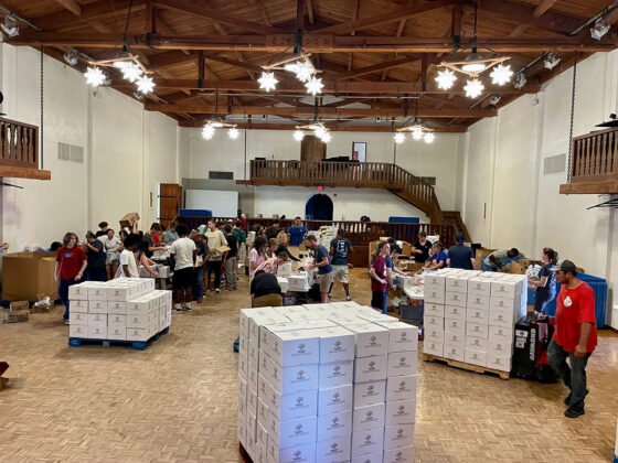 “On August 24th, over 170 volunteers from Verde Valley School, The Blue Cross Blue Shield of Arizona Foundation for Community & Health Advancement, and the Rotary Club of Sedona Village came together to provide food assistance for schools and youth programs in the Verde Valley.”