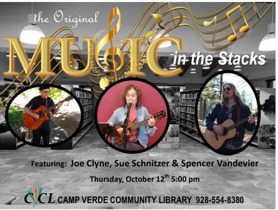 Music in the Stacks at Camp Verde Community Library 20231005 MITSConcertOct12th2023