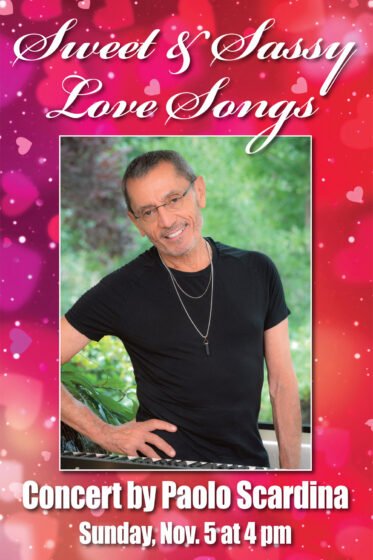 Sweet & Sassy Love Songs 20231101 Paoloposter Nov23