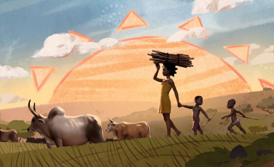 “Liyana” blends live action and gorgeous illustrated animation to tell the tale of an exceptional teacher and her orphaned students in Swaziland, as they create a myth to help the children triumph over their tragic circumstances and find a path to a better future.