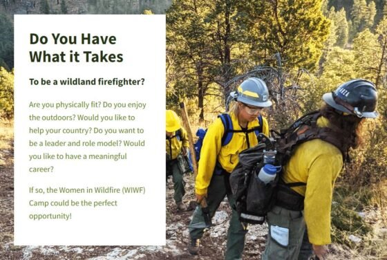 Coconino NF accepting applicants for 2024 Women in Wildfire Boot Camp 20231120 coconinonf