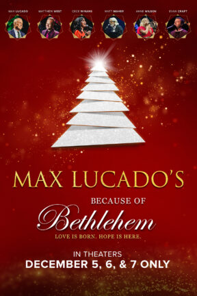 Inspired by his bestselling book, “Because of Bethlehem”, author Max Lucado invites you and your family to experience the Christmas story from a different perspective in beautiful Nashville, Tennessee.