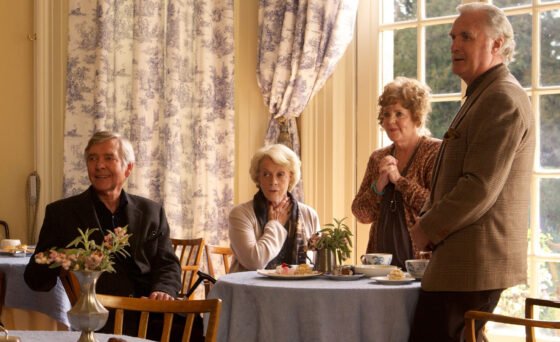 “Quartet” — directed by Dustin Hoffman — stars Maggie Smith, Tom Courtenay, Billy Connolly and Pauline Collins and features Michael Gambon.